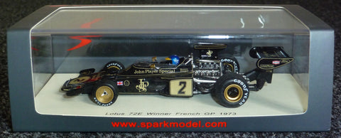 1973 - Lotus 72E - Ronnie Peterson - Winner French GP - Yuui's F1 scale models