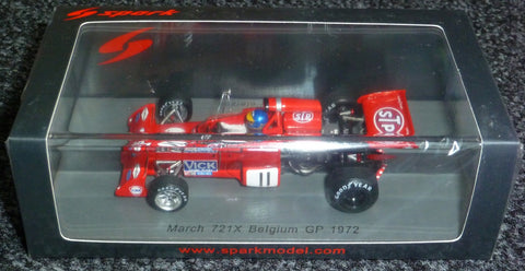 1972 - March 721X - Ronnie Peterson - Belgium GP - Yuui's F1 scale models