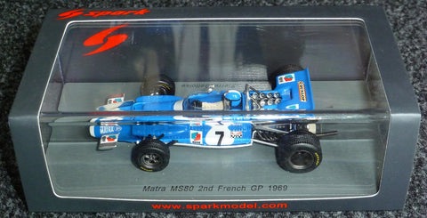 1969 - Matra MS80 - Jean-Pierre Beltoise - 2nd French GP - Yuui's F1 scale models