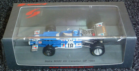 1969 - Matra MS80 - Jean-Pierre Beltoise - 4th Canadian GP - Yuui's F1 scale models