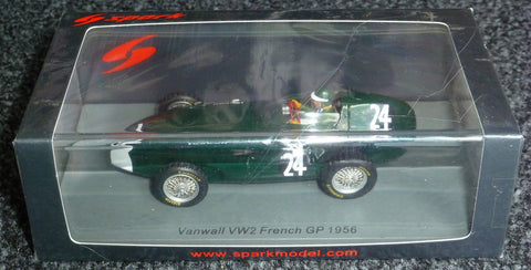 1956 - Vanwall VW2 - Mike Hawthorn - French GP - Yuui's F1 scale models