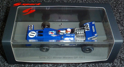 1971 - Tyrrell 003 - Jackie Stewart - Winner Monaco GP - Yuui's F1 scale models