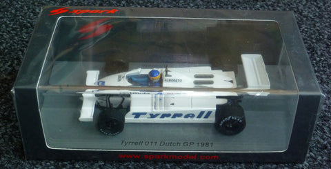 1981 - Tyrrell 011 - Michele Alboreto - Dutch GP - Yuui's F1 scale models