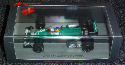 1983 - Tyrrell 011 - Michele Alboreto - Winner US GP - Yuui's F1 scale models