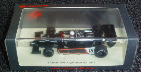 1979 - Shadow DN9 - Elio de Angelis - Argentinian GP - Yuui's F1 scale models