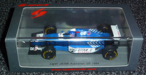 1994 - Ligier JS39B - Franck Lagorce - Australian GP - Yuui's F1 scale models