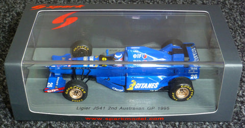 1995 - Ligier Mugen Honda JS41 - Olivier Panis - 2nd Australian GP - Yuui's F1 scale models