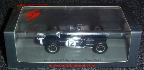 1962 - Lotus 18-21 - Graham Hill - 3rd Mallory Park - Yuui's F1 scale models