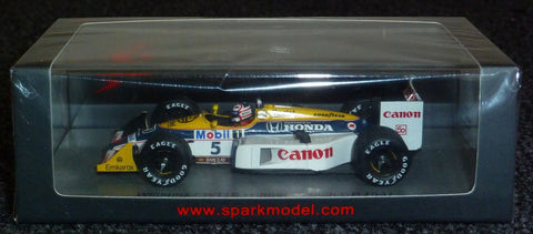 1987 - Williams Honda FW11B - Nigel Mansell - Winner French GP - Yuui's F1 scale models