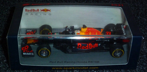 2021 - RED BULL RACING HONDA RB16B - MAX VERSTAPPEN - WINNER EMILIA ROMAGNA GP - SPARK 1:43 - Yuui's F1 scale models