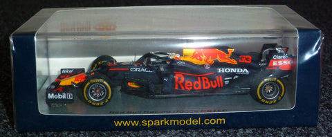 2021 - RED BULL RACING HONDA RB16B - MAX VERSTAPPEN - WINNER EMILIA ROMAGNA GP - SPARK 1:43 - Yuui's F1 scale models