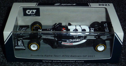 2021 - Scuderia Alpha Tauri AT02 - Yuki Tsunoda - Bahrain GP - Yuui's F1 scale models