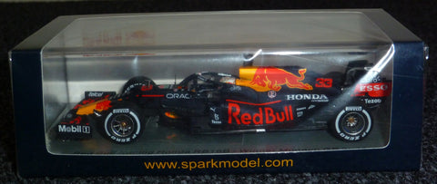 2021 - RED BULL RACING HONDA RB16B – MAX VERSTAPPEN – WINNER MONACO GP 2021 (SPARK 1:43) - Yuui's F1 scale models