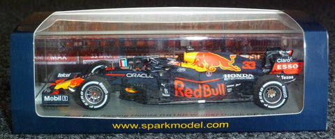 2021 - RED BULL RACING HONDA RB16B – MAX VERSTAPPEN – WINNER DUTCH GP 2021 (SPARK 1:43) - Yuui's F1 scale models