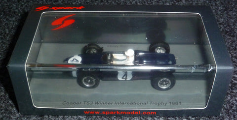 1961 - Cooper T53 - Stirling Moss - Winner International Trophy - Yuui's F1 scale models