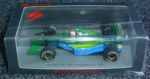 1990 - Jordan 191 - Andrea de Cesaris - 4th Canadian GP - Yuui's F1 scale models