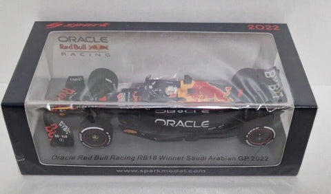 2022 - Oracle Red Bull Racing RB18 - Max Verstappen - GP Saoedi-Arabië - Winnaar (Spark 1:43) - Yuui's F1 scale models