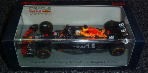 2022 - Oracle Red Bull Racing RB18 - Max Verstappen - Winner Belgian GP / Spa-Francorchamps (Spark 1:43) - Yuui's F1 scale models