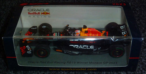 2023 - Oracle Red Bull Racing RB19 - Max Verstappen - Winner GP Monaco (Spark 1:43) - Yuui's F1 scale models