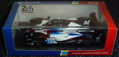 2022 - Oreca 07 Gibson TDS Racing x Vaillante - 8th place 24H LeMans - Nyck de Vries / Mathias Beche / Tijmen van der Helm - Yuui's F1 scale models