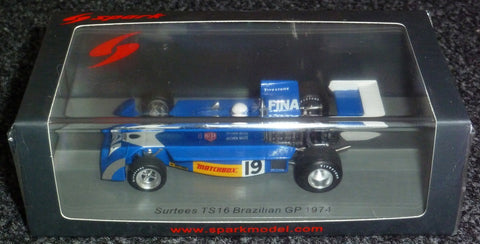 1974 - Surtees TS16 - Jochen Mass - Brazilian GP - Yuui's F1 scale models