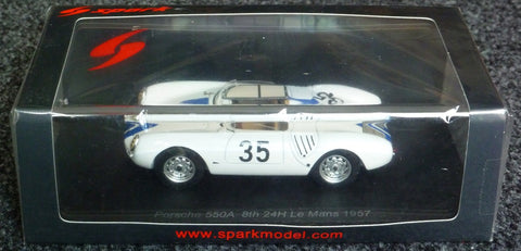 1957 - Porsche 550A - Carel Godin de Beaufort - 8th 24H Le Mans - Yuui's F1 scale models