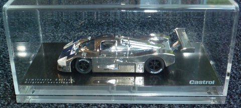 1989 - Sauber Mercedes C9 - silver plated Castrol promo - Yuui's F1 scale models