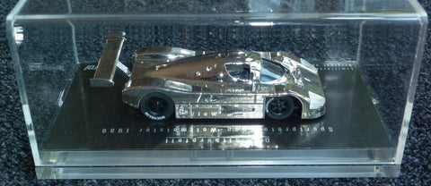 1989 - Sauber Mercedes C9 - silver plated Castrol promo - Yuui's F1 scale models