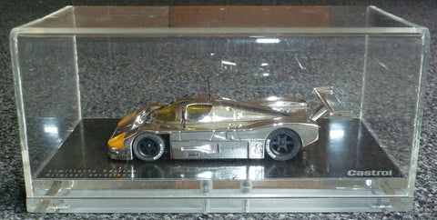 1989 - Sauber Mercedes C9 - silver plated Castrol promo - Yuui's F1 scale models