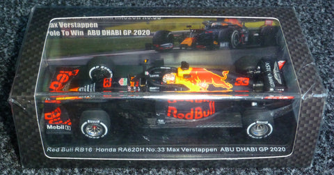 2020 - Red Bull Racing RB16 - Max Verstappen - Pole to win - Abu Dhabi GP - Japan promo - Yuui's F1 scale models