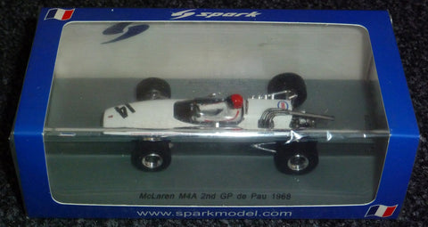 1968 - McLaren M4A - Robin Widdows - 2nd GP de Pau - Yuui's F1 scale models