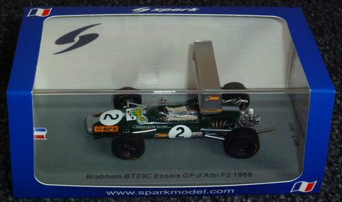 1968 - Brabham BT23C - Jochen Rindt - Essais GP d'Albi F2 - Yuui's F1 scale models