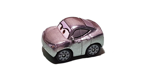 Mattel Disney Pixar Cars Mini racers - Silver Natalie Certain - Yuui's F1 scale models