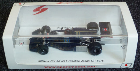 1976 - Williams FW05 - Masami Kuwashima - Practice Japan GP - Yuui's F1 scale models