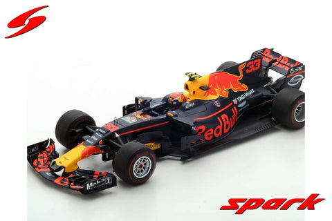 2017 - Red Bull Racing TAG-Heuer RB13 - Max Verstappen - GP Malaysia - Spark 1:18 - Yuui's F1 scale models