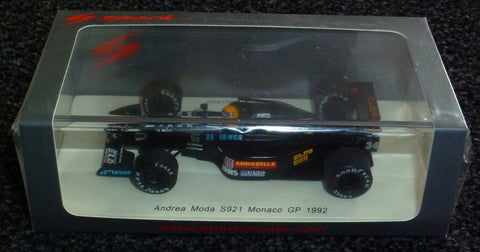 1992 - Andrea Moda S921 - Roberto Moreno - GP Monaco - Yuui's F1 scale models