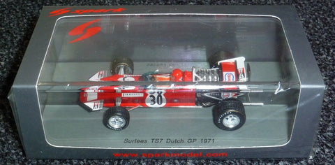 1971 - Surtees TS7 - Gijs van Lennep - Dutch GP - Yuui's F1 scale models