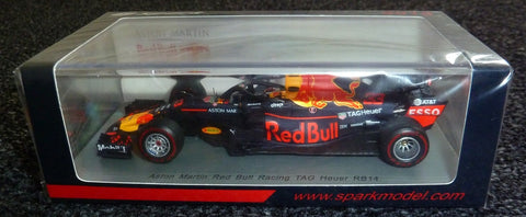 2018 - Aston Martin Red Bull Racing RB14 - Max Verstappen - (Spark 1:43) - Yuui's F1 scale models