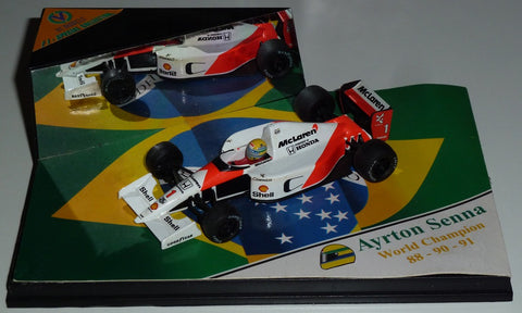 1991 - McLaren Honda MP4/6 - Ayrton Senna - Triple world champion - Yuui's F1 scale models