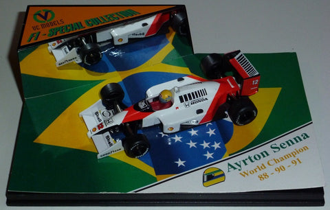 1988 - McLaren Honda MP4/4 - Ayrton Senna - World Champion 88/90/91 - Yuui's F1 scale models